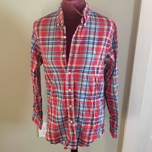 Polo Ralph Lauren Button Down Red SZ S